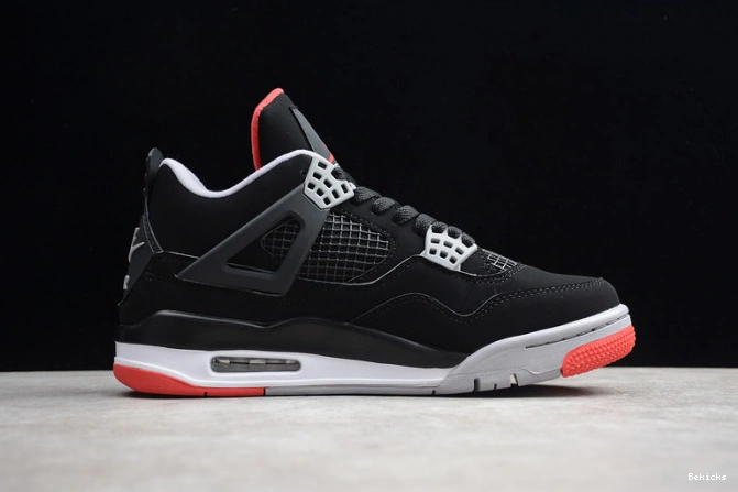 Rep BK 308497-060 retro 4 jordan black cement 2019 ''bred'' air 1207